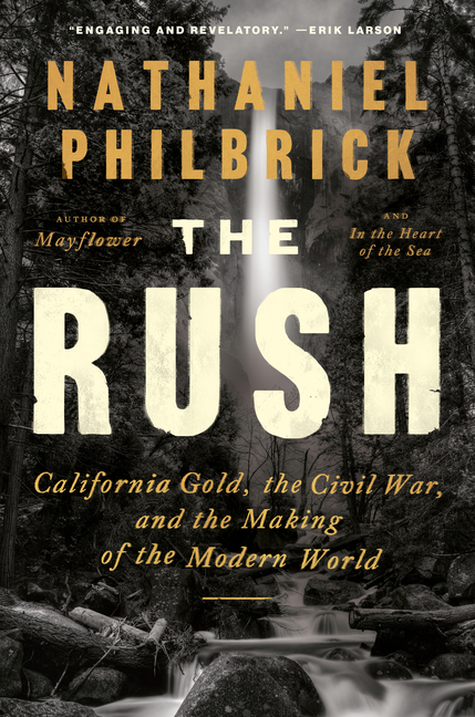 The Rush book cover featuring mountain stream and waterfall